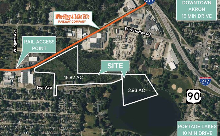 Pictures of Land property located at 875 Ivor Ave, Akron, OH 44314 for sales - image #1