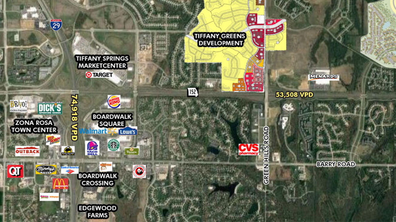 NEC of Green Hills Road & 90th Street, Kansas City, MO 64154