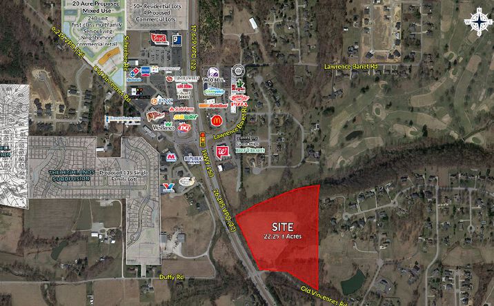 Pictures of Land property located at 4699 Old Vincennes Rd, Floyds Knobs, IN 47119 for sales - image #1