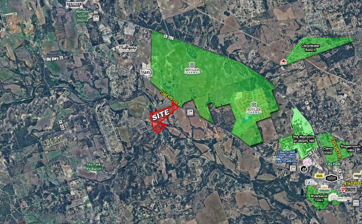 Pictures of Land property located at TX-29, Liberty Hill, TX 78642 for sales - image #1