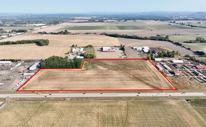 Pictures of Land property located at 33 Acres of Industrial Land, Tangent, OR 97389 for sales - image #1