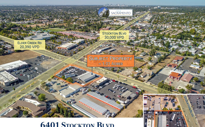 Pictures of Retail, Special Purpose property located at 6401 Stockton Blvd, Sacramento, CA 95823 for sales - image #1