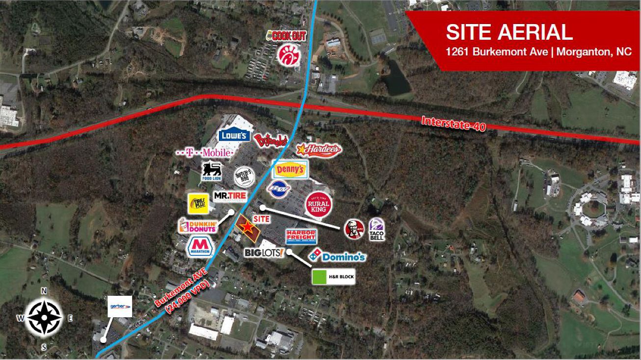 1261 Burkemont Ave, NC 28655