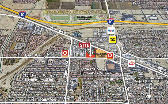 Pictures of Land, Multifamily, Retail property located at Hoover St, Indio, CA 92201 for sales - image #1