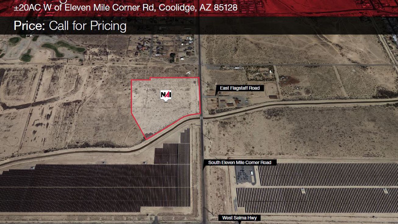W of Eleven Mile and Selma Highway, Coolidge, AZ 85194