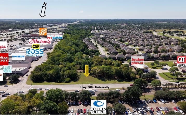 Pictures of Land property located at 2207 W University Dr, McKinney, TX 75071 for sales - image #1