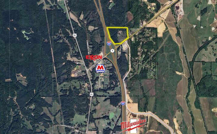 Pictures of Hospitality, Land, Mixed Use, Retail, Self Storage property located at MS-7, Grenada, MS 38901 for sales - image #1