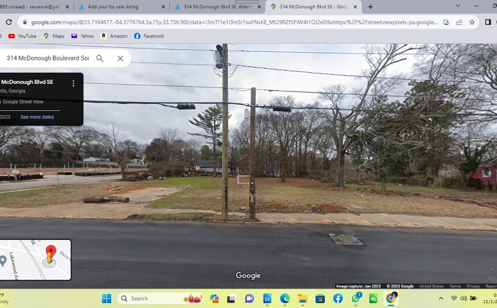Pictures of Land property located at 314 McDonough Blvd SE, Atlanta, GA 30315 for sales - image #1