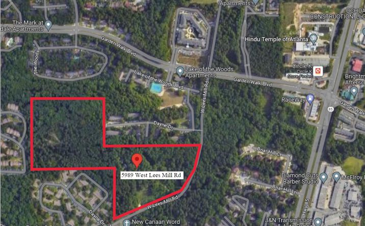 Pictures of Land property located at 5989 W Lees Mill Rd, Atlanta, GA 30349 for sales - image #1