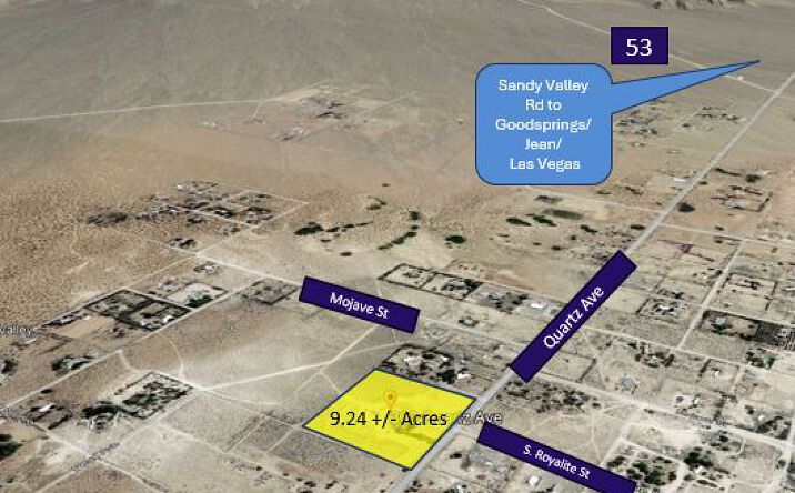 Pictures of Land property located at E Quartz Ave, Sandy Valley, NV 89019 for sales - image #1
