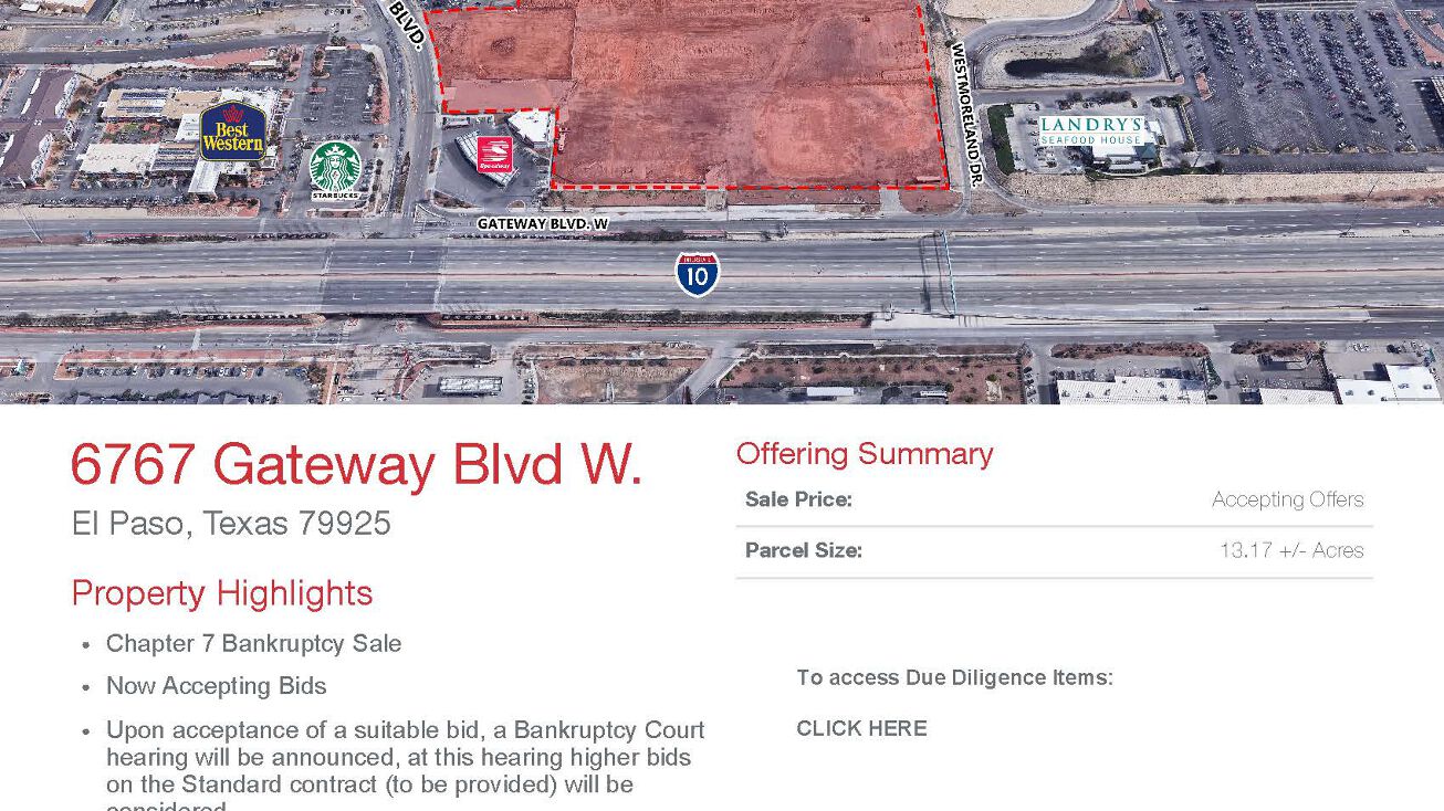 6767 Gateway Blvd W, El Paso, TX 79925