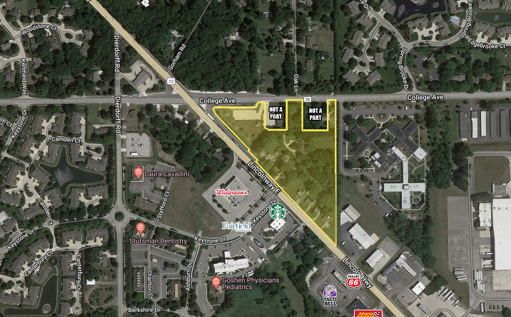 Pictures of Land property located at College Ave & US 33, Goshen, IN 46526 for sales - image #1