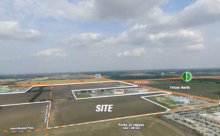 Pictures of Land property located at NWC Of Dallas North Tollway & U.S. 380, Frisco, TX 75078 for sales - image #1