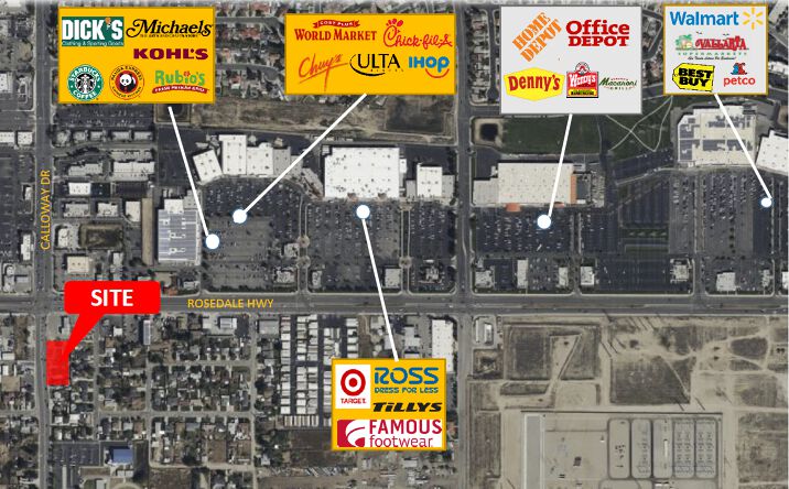 Pictures of Land property located at 2500 Calloway Dr, Bakersfield, CA 93312 for sales - image #1