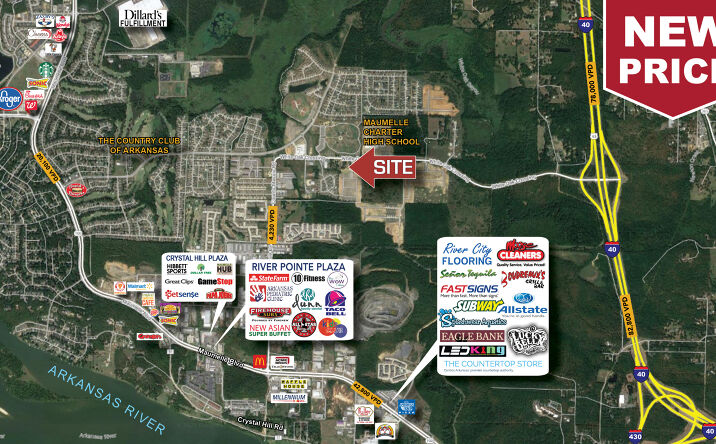 Pictures of Land property located at White Oak Crossing, North Little Rock, AR 72113 for sales - image #1