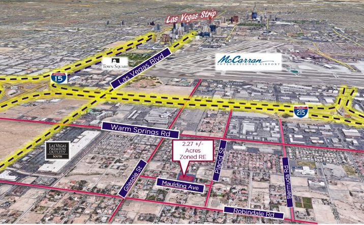 Pictures of Land property located at Maulding Ave & La Cienega St, Enterprise, NV 89123 for sales - image #1