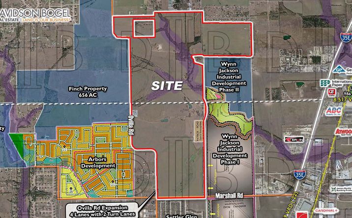 Pictures of Land property located at Neq - Ovilla Rd. & Marshall Rd, Waxahachie, TX 75165 for sales - image #1