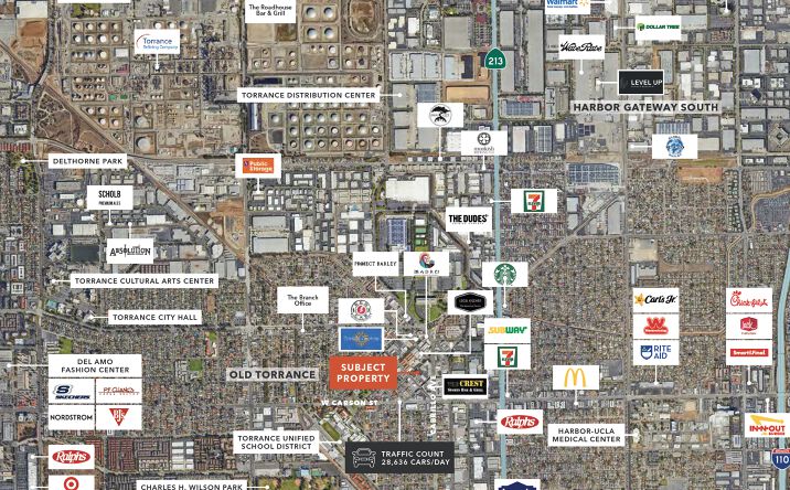 Pictures of Retail property located at Torrance Blvd And Sartori Ave, Torrance, CA 90501, Torrance, CA 90501 for sales - image #1