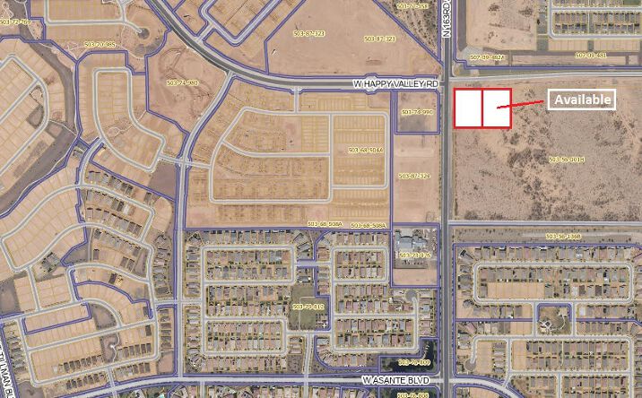 Pictures of Land property located at 24901 N 163rd Ave, Surprise, AZ 85387 for sales - image #1