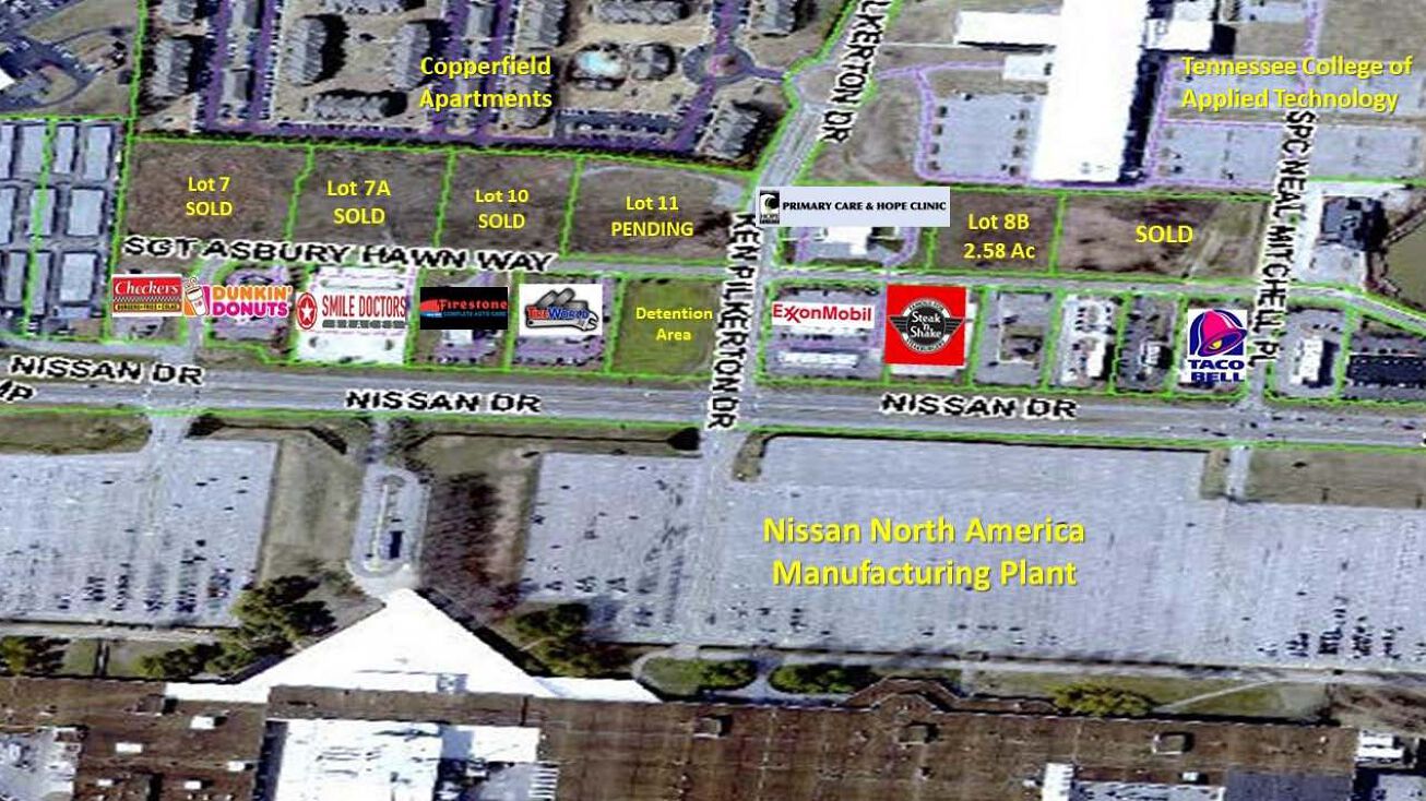 Sgt Asbury Hawn Way & Nissan Dr, Smyrna, TN 37167