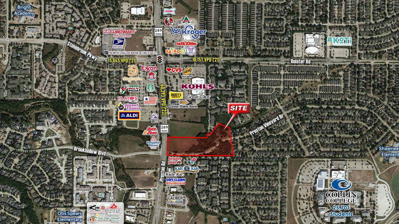 NEC Preston Rd & Preston Vineyard Dr, Frisco, TX 75034