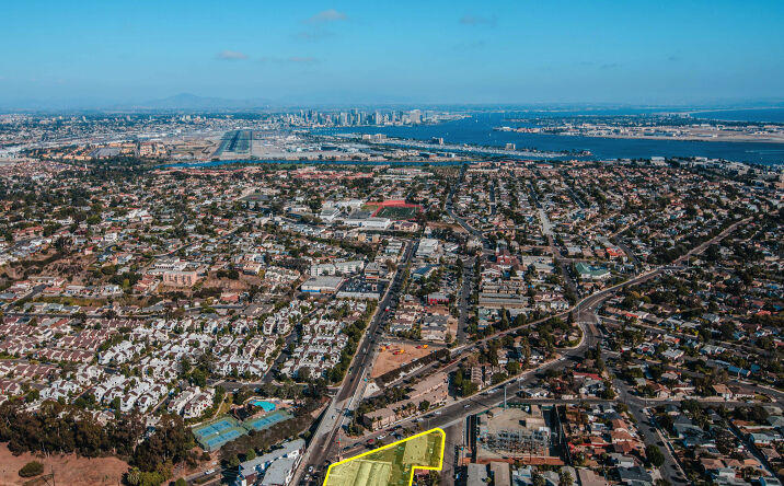 Pictures of Land property located at 4051 Voltaire St, San Diego, CA 92107, 4026-34 Wabaska Dr, San Diego, CA 92107 for sales - image #1