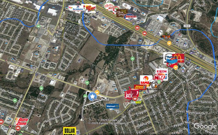 Pictures of Land property located at 3500 E Elms Rd, Killeen, TX 76542 for sales - image #1