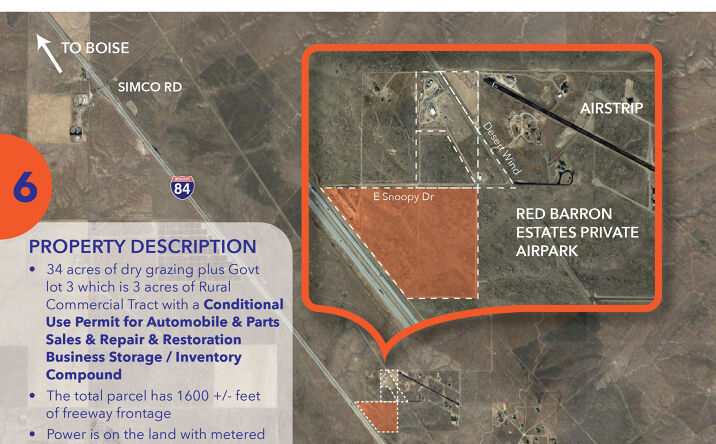 Pictures of Land property located at 2785 Desert Wind Rd, Mountain Home, ID 83647 for sales - image #1