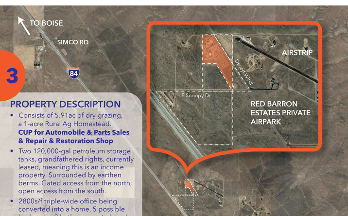 Pictures of Land property located at 2785 Desert Wind Rd, Mountain Home, ID 83647 for sales - image #1