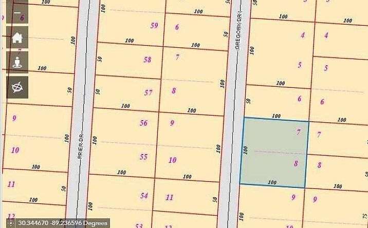 Pictures of Land property located at Gregory Dr, Pass Christian, MS 39571 for sales - image #1