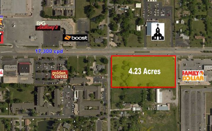 Pictures of Land property located at 8600 E. 21st Street S., Tulsa, OK 74129 for sales - image #1