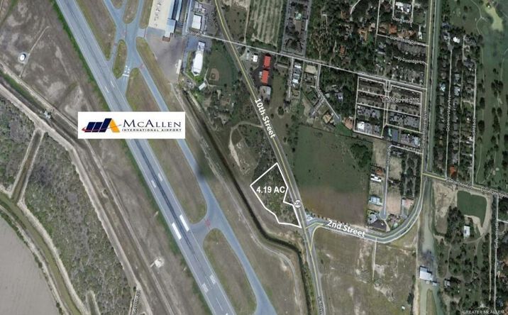 Pictures of Land property located at 0 S 10th Street, McAllen, TX 78501 for sales - image #1