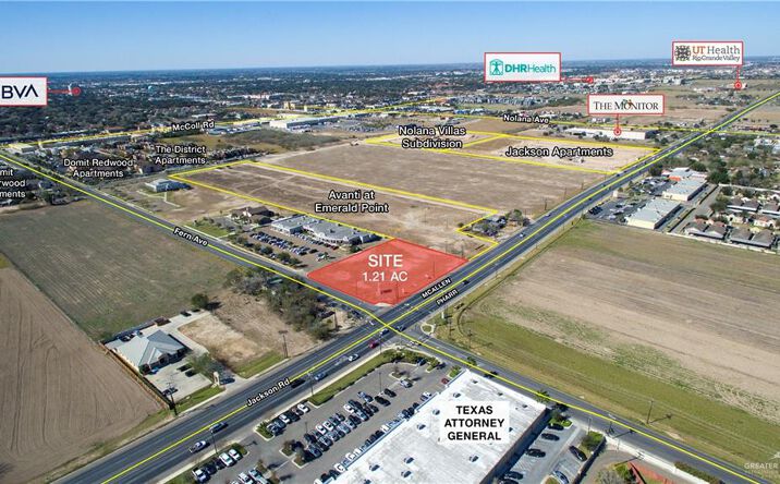 Pictures of Land property located at 1301 E Fern Avenue, McAllen, TX 78501 for sales - image #1