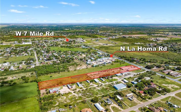 Pictures of Retail, Office, Industrial property located at 7705 N La Homa Road N, Palmview, TX 78574 for sales - image #1