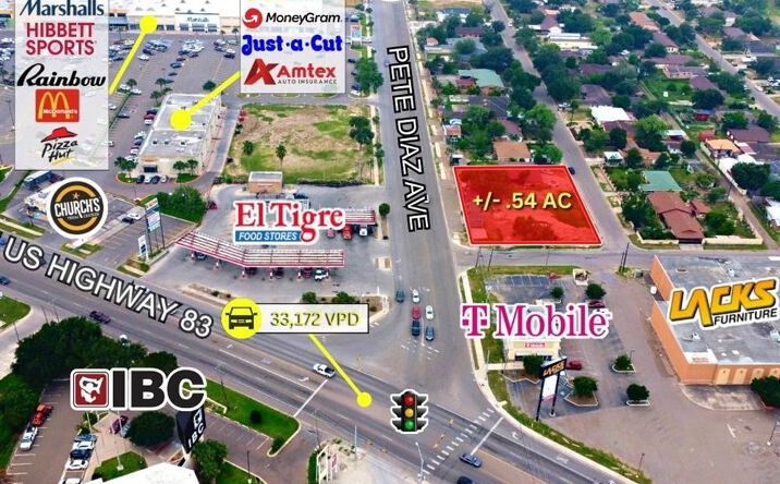 Pictures of Land property located at 101-103 S Pete Diaz Street S, Rio Grande City, TX 78582 for sales - image #1