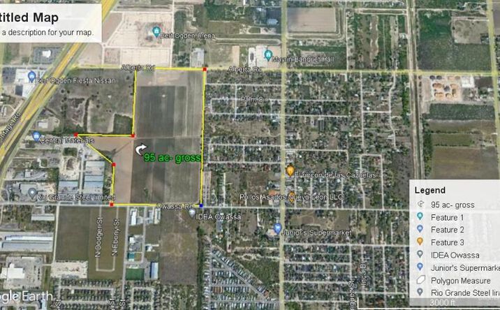 Pictures of Land property located at Alberta Road, Edinburg, TX 78539 for sales - image #1