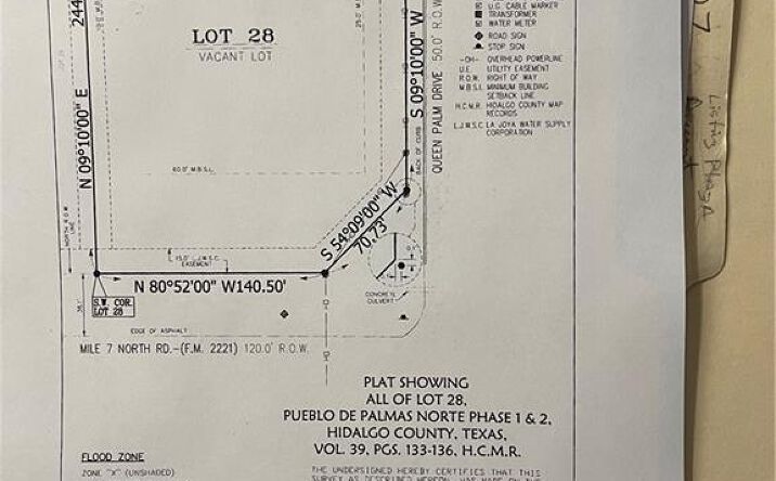 Pictures of Land property located at 00 Queen Palm Drive, Penitas, TX 78576 for sales - image #1