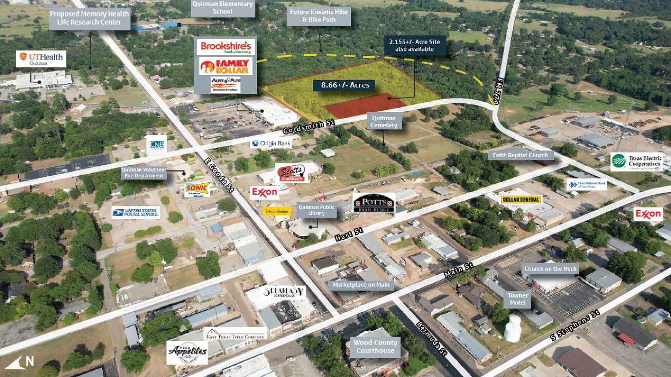 Goldsmith St, Quitman, TX 75783