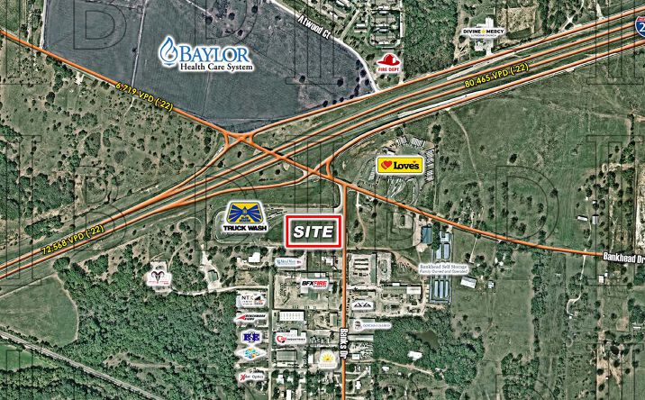 Pictures of Land property located at Swq - I-20 & Bankhead Dr, Weatherford, TX 76086 for sales - image #1