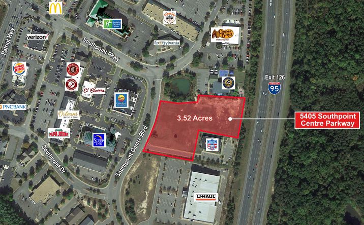 Pictures of Land property located at 5405 SOUTHPOINT CENTRE BOULEVARD, Fredericksburg, VA 22408 for sales - image #1