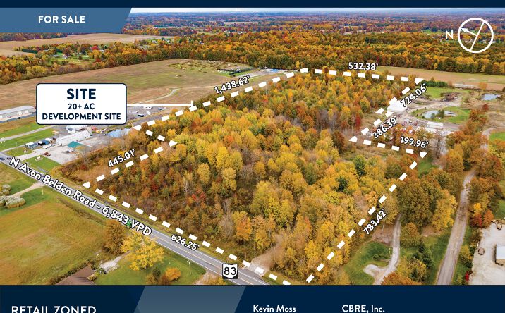 Pictures of Industrial, Land, Mixed Use, Multifamily, Self Storage property located at 11633 Avon Belden Rd, Grafton, OH 44044 for sales - image #1