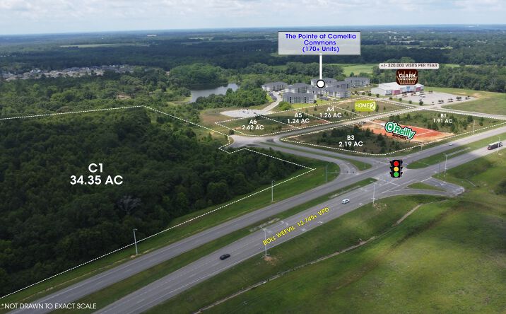 Pictures of Land property located at 201 New Centre Dr, Enterprise, AL 36330 for sales - image #1