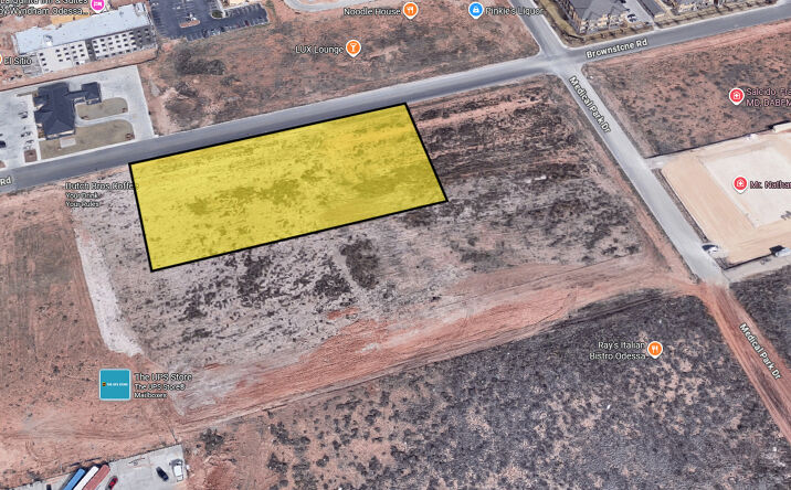 Pictures of Land property located at Brownstone Road & Medical Park Drive, Odessa, TX 79765 for sales - image #1