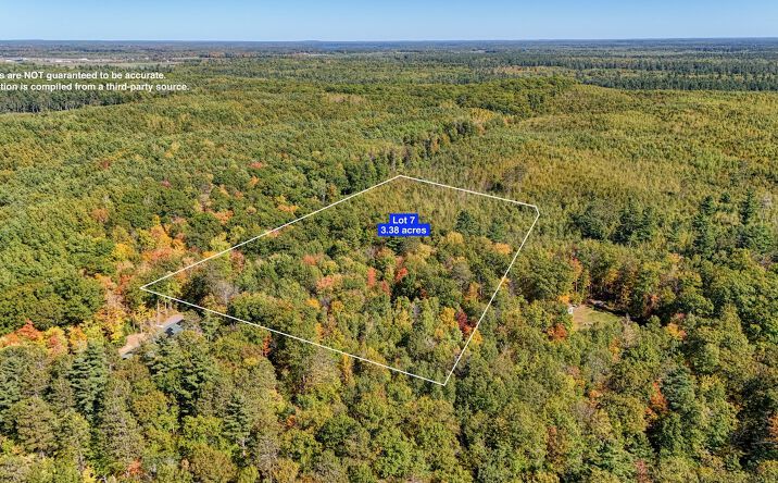Pictures of Land property located at Lot 7 Secluded Trail, Hayward, WI 54843 for sales - image #1
