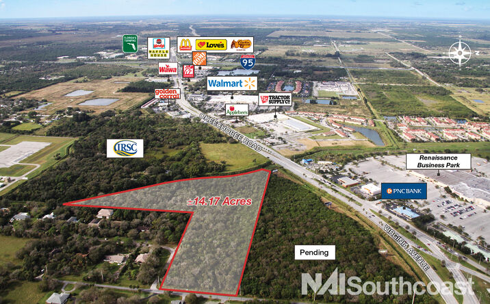 Pictures of Land property located at Okeechobee Road & Hartman Road, Fort Pierce, FL 34947 for sales - image #1