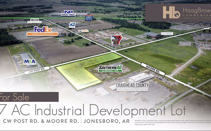 Pictures of Industrial property located at 2900 Moore Rd, Jonesboro, AR 72401 for sales - image #1
