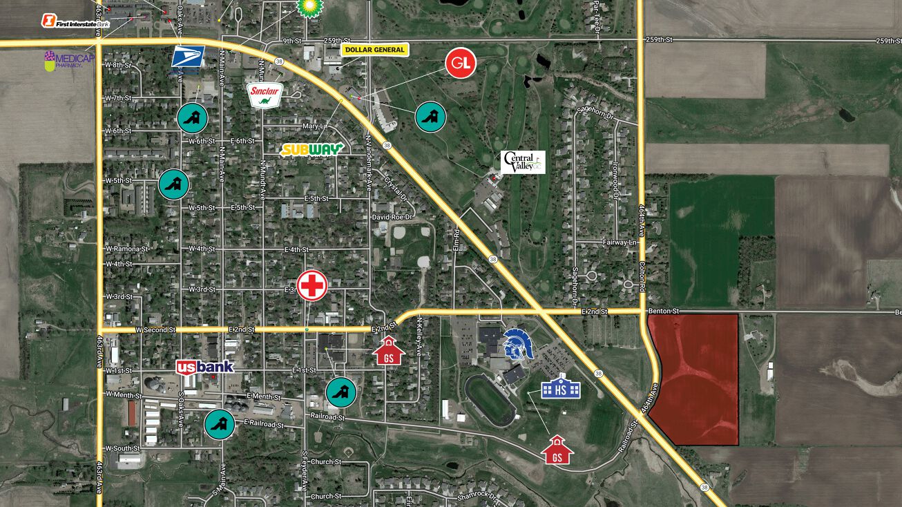 TBD N Colton Rd & Hwy 38 Hartford, SD 57033, Hartford, US 57033