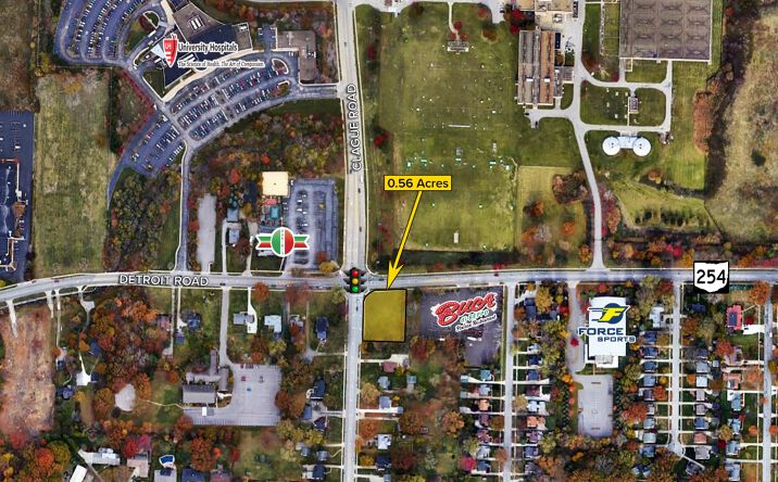 Pictures of Land property located at 23655 Detroit Rd, Westlake, OH 44145 for comps - image #1