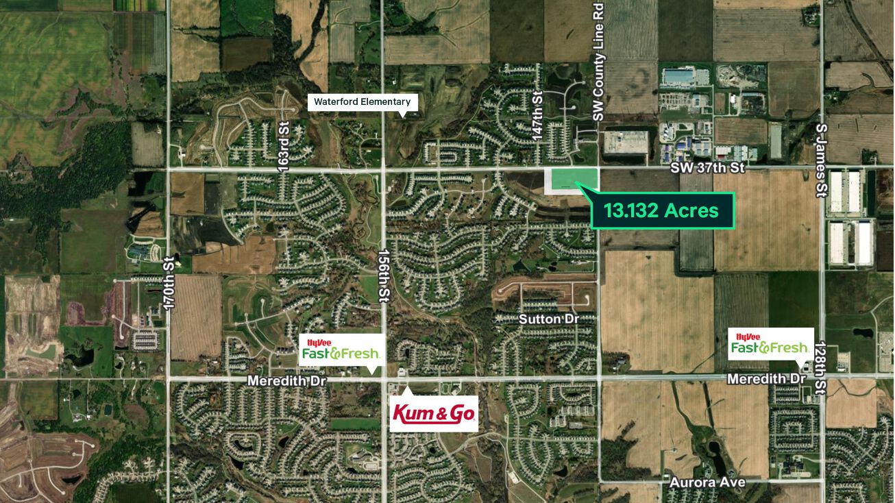 Waterford Rd & 142nd Street, Urbandale, IA 50322