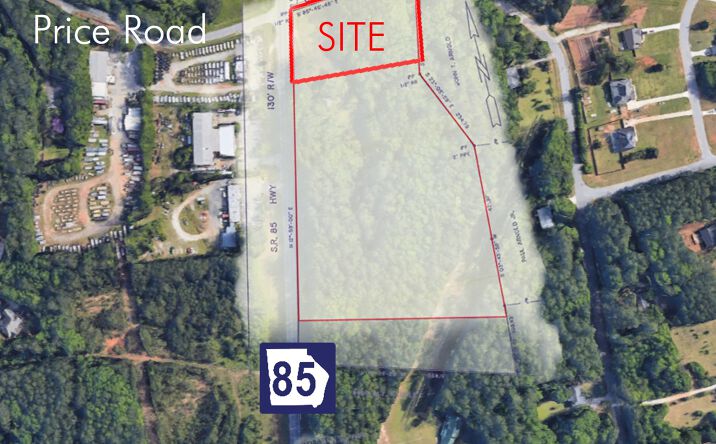 Pictures of Land property located at Price Rd, Fayetteville, GA 30215 for sales - image #1